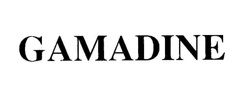 Mẫu nhãn hiệu GAMADINE