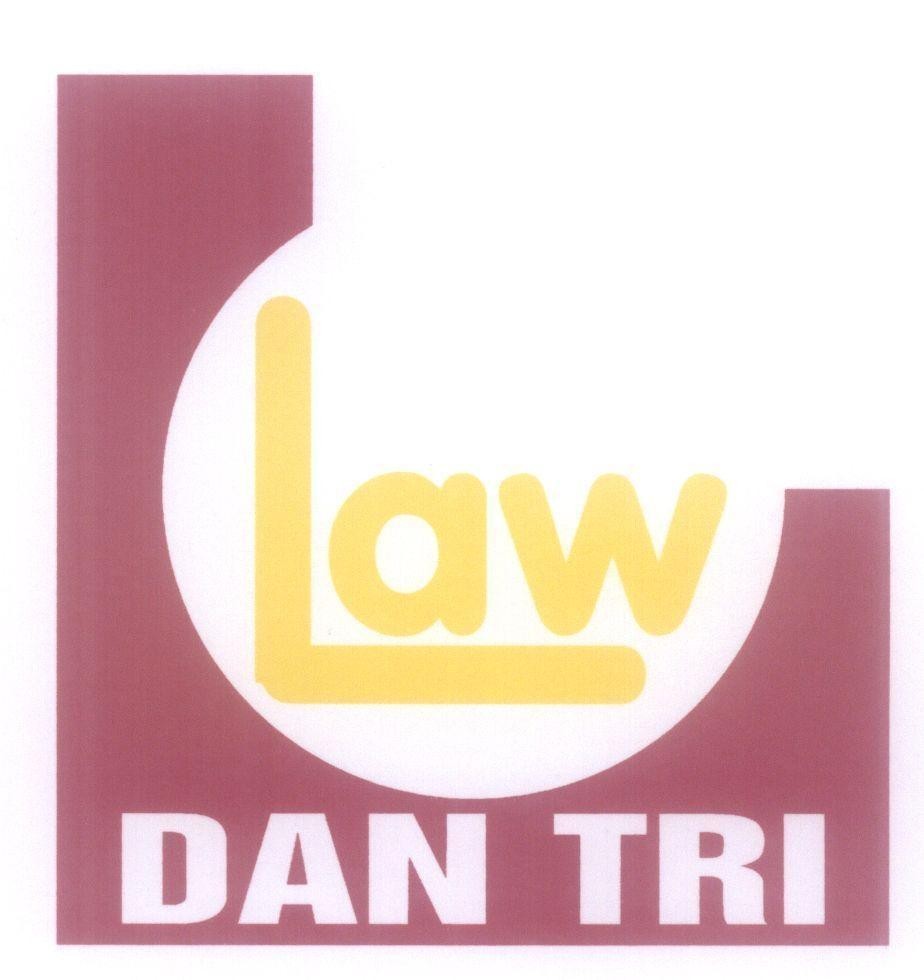 Mẫu nhãn hiệu Law DAN TRI