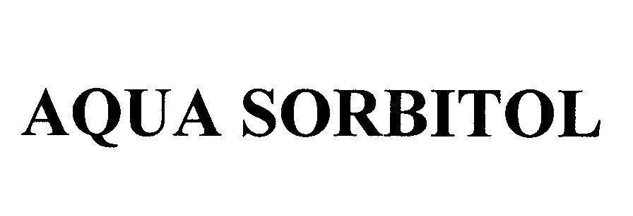 Mẫu nhãn hiệu AQUA SORBITOL