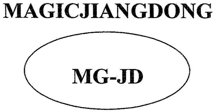 Mẫu nhãn hiệu MAGICJIANGDONG MG-JD