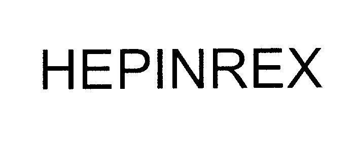 Mẫu nhãn hiệu HEPINREX