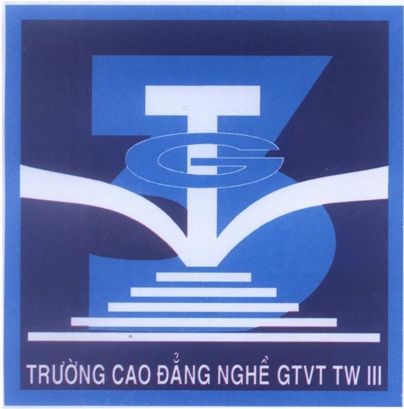 Mẫu nhãn hiệu G T V 3 Trường Cao Đẳng Nghề GTVT TW III