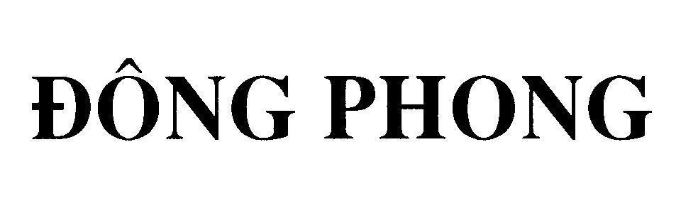 Mẫu nhãn hiệu Đông Phong