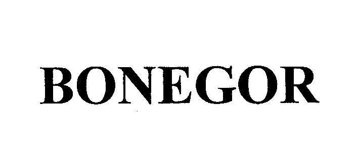 Mẫu nhãn hiệu BONEGOR