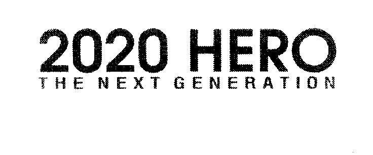 Mẫu nhãn hiệu 2020 HERO THE NEXT GENERATION