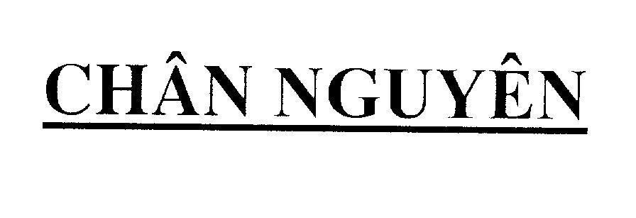 Mẫu nhãn hiệu CHÂN NGUYÊN