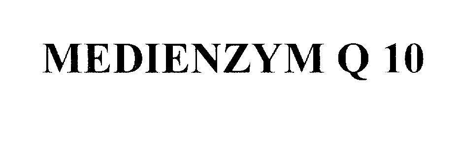 Mẫu nhãn hiệu MEDIENZYM Q 10