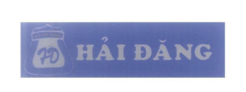 Mẫu nhãn hiệu H Đ HĐ Hải Đăng Đồ Gia Dụng