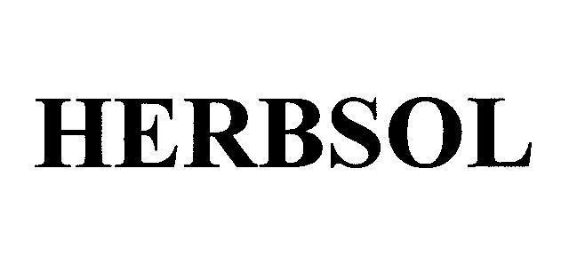 Mẫu nhãn hiệu HERBSOL