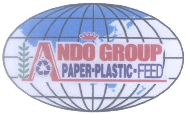 Mẫu nhãn hiệu ANDO GROUP PAPER-PLASTIC-FEED