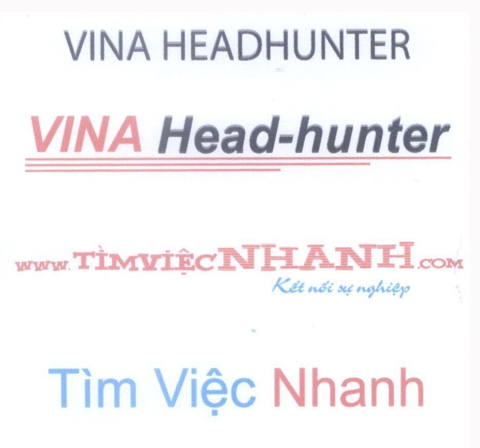 Mẫu nhãn hiệu VINA HEADHUNTER VINA Head-hunter WWW.TìmViệcNHANH.COM Kết nối sự nghiệp Tìm Việc Nhanh