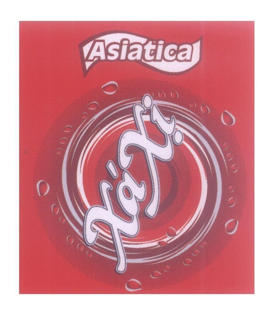 Mẫu nhãn hiệu Xá Xị Asiatica
