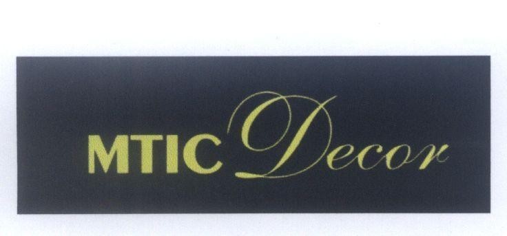Mẫu nhãn hiệu MTIC Decor