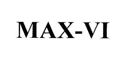 Mẫu nhãn hiệu MAX-VI
