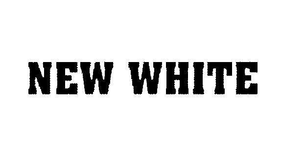 Mẫu nhãn hiệu NEW WHITE