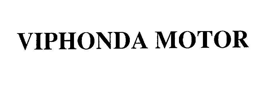Mẫu nhãn hiệu VIPHONDA MOTOR