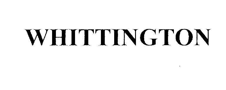 Mẫu nhãn hiệu WHITTINGTON