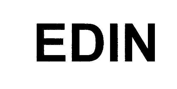 Mẫu nhãn hiệu EDIN
