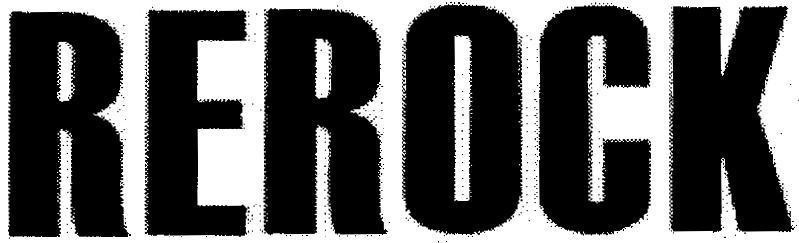 Mẫu nhãn hiệu REROCK