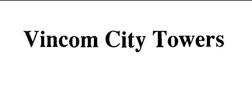 Mẫu nhãn hiệu Vincom City Towers