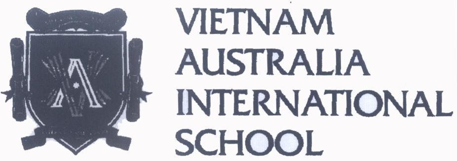Mẫu nhãn hiệu A V VIETNAM AUSTRALIA INTERNATIONAL SCHOOL