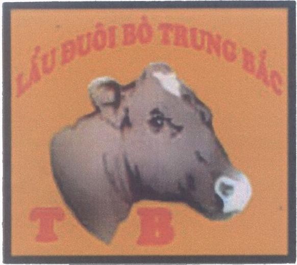 Mẫu nhãn hiệu Lẩu Đuôi Bò Trung Bắc T B