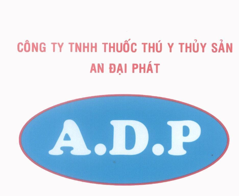 Mẫu nhãn hiệu Công Ty TNHH Thuốc Thú Y Thuỷ Sản An Đại Phát A.D.P