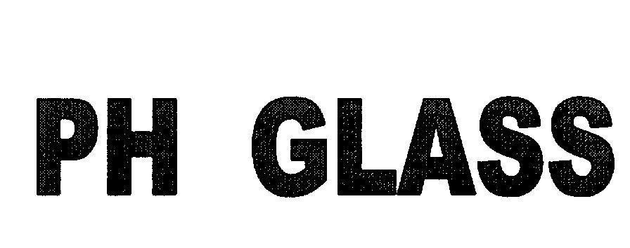 Mẫu nhãn hiệu PH GLASS