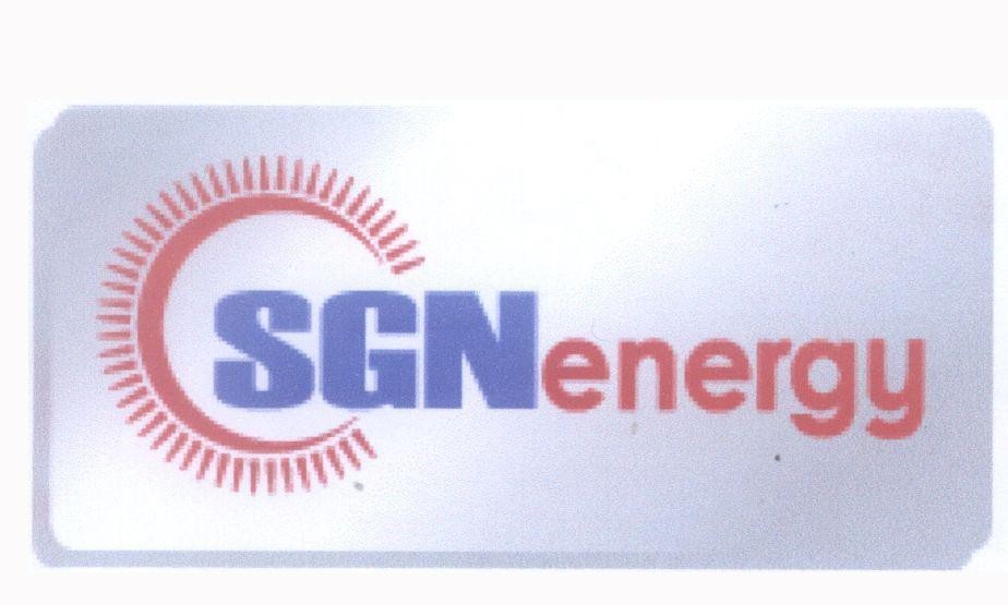 Mẫu nhãn hiệu SGNenergy