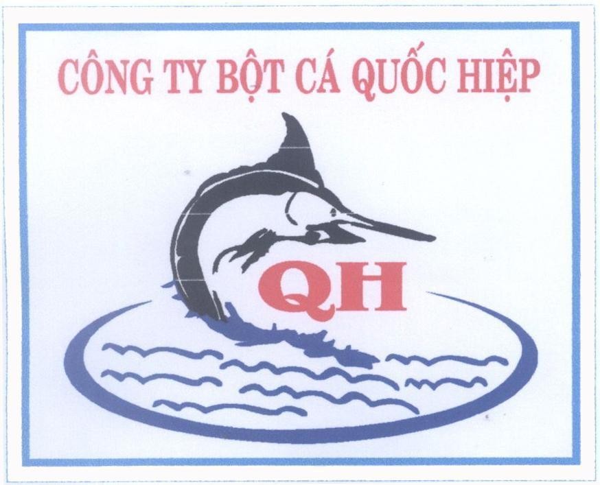 Mẫu nhãn hiệu Công Ty Bột Cá Quốc Hiệp QH