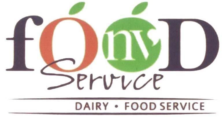 Mẫu nhãn hiệu NV FOOD Service DAIRY FOOD SERVICE