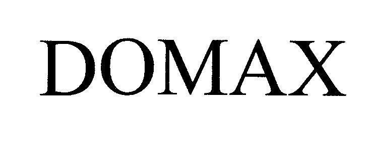 Mẫu nhãn hiệu DOMAX