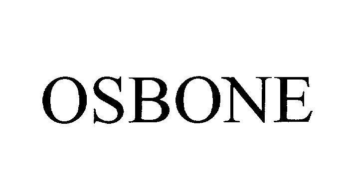 Mẫu nhãn hiệu OSBONE