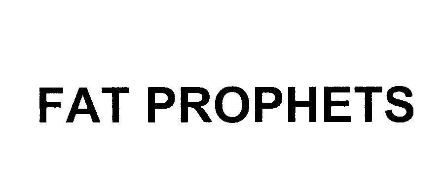 Mẫu nhãn hiệu FAT PROPHETS