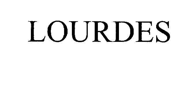 Mẫu nhãn hiệu LOURDES