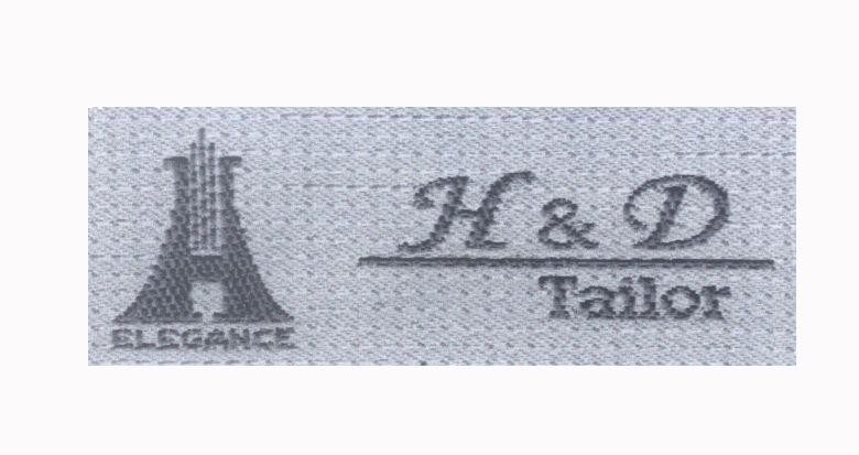 Mẫu nhãn hiệu H&D H D Tailor ELEGANCE