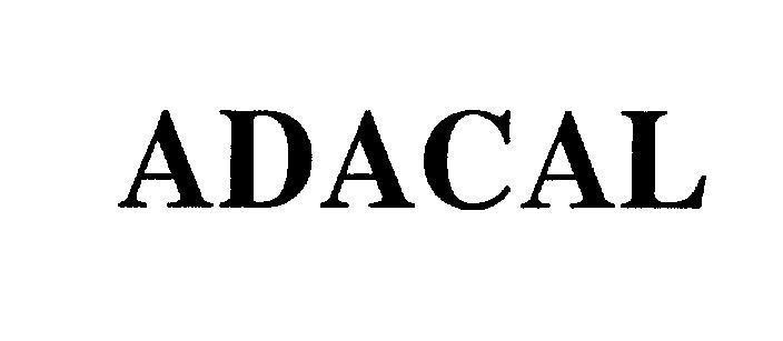 Mẫu nhãn hiệu ADACAL