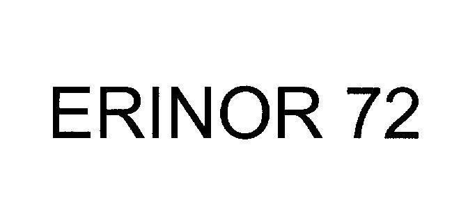 Mẫu nhãn hiệu ERINOR 72