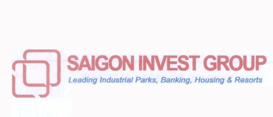 Mẫu nhãn hiệu SAIGON INVEST GROUP Leading Industrial Parks, Banking, Housing & Resorts