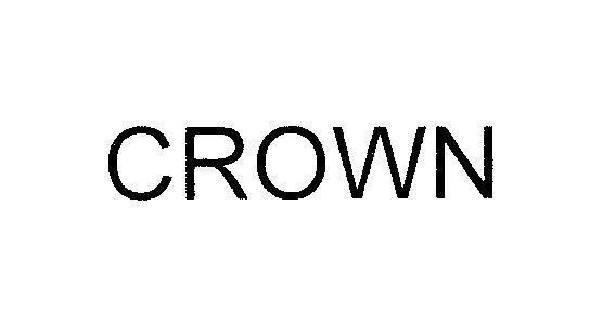 Mẫu nhãn hiệu CROWN