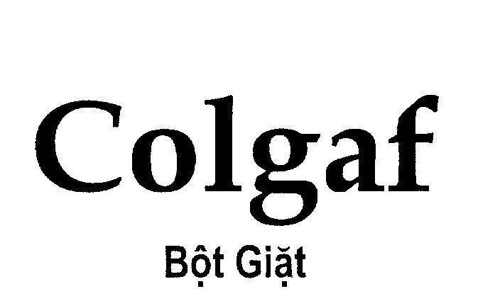 Mẫu nhãn hiệu Colgaf Bột Giặt