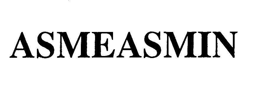Mẫu nhãn hiệu ASMEASMIN