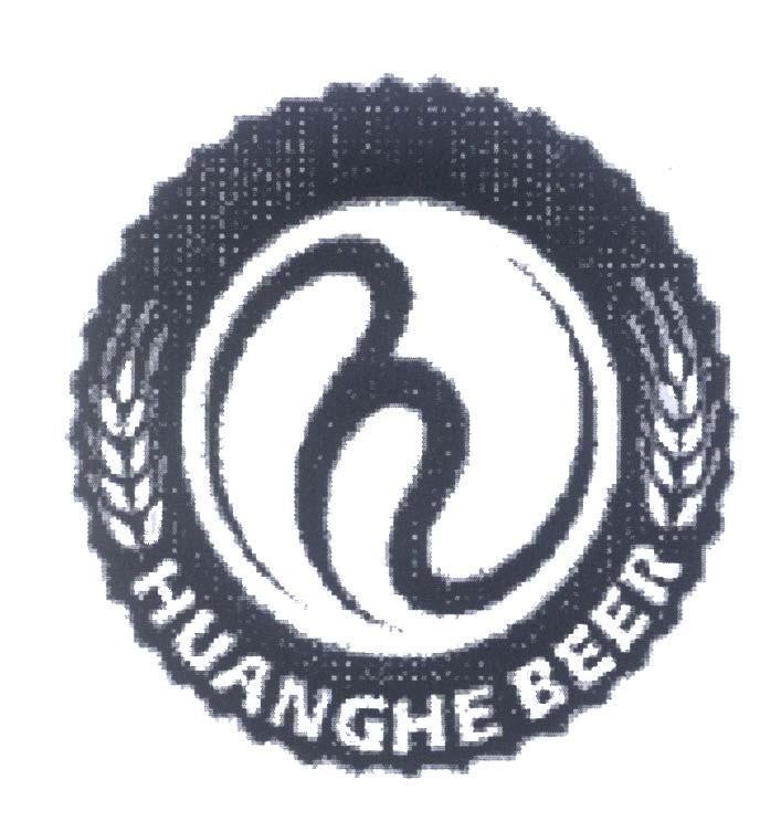 Mẫu nhãn hiệu HUANGHE BEER h