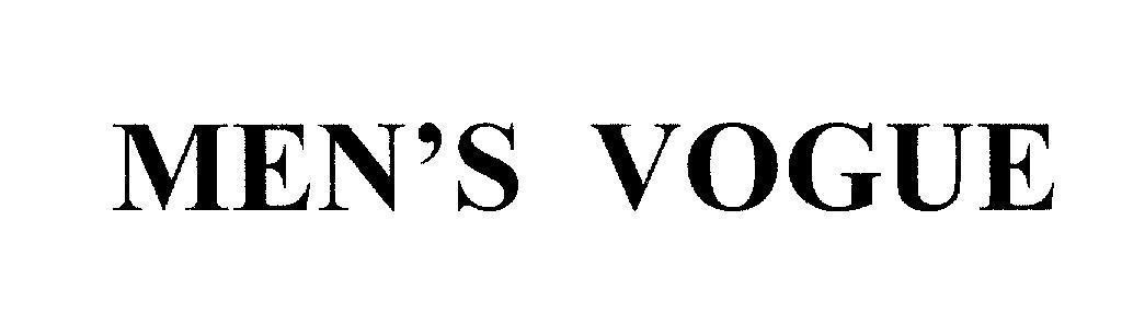 Mẫu nhãn hiệu MEN'S VOGUE