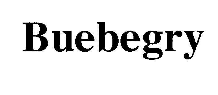 Mẫu nhãn hiệu Buebegry