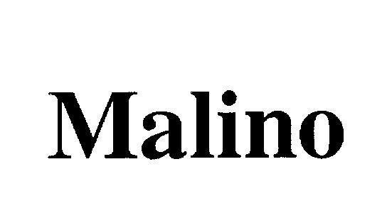 Mẫu nhãn hiệu Malino