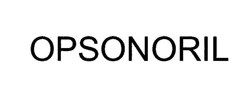 Mẫu nhãn hiệu OPSONORIL