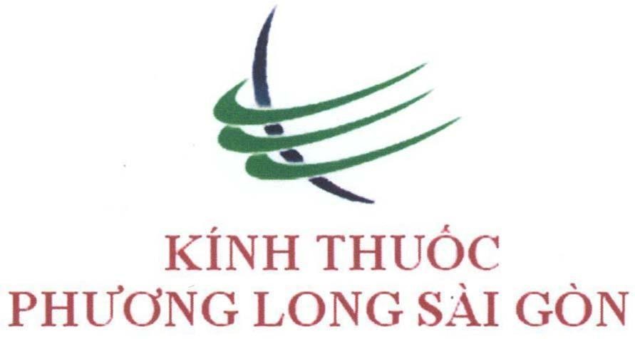 Mẫu nhãn hiệu Kính thuốc Phương Long Sài Gòn