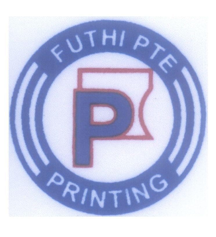 Mẫu nhãn hiệu FUTHI PTE P T PRINTING
