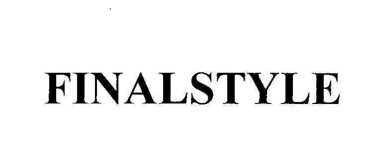 Mẫu nhãn hiệu FINALSTYLE